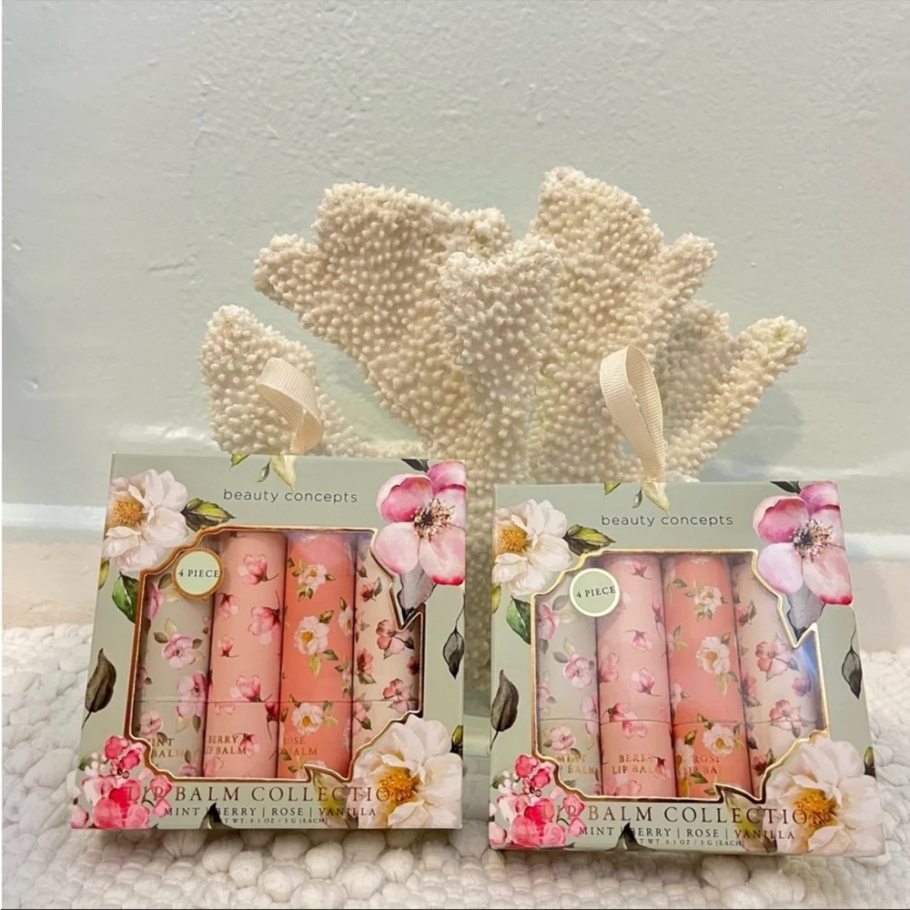 4-Piece Set of Lip Balm Collection